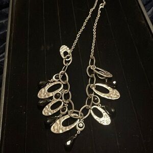 Adjustable Silver Tone Necklace